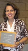 Dr. Kelly Befus receives Silver Chalk Award!