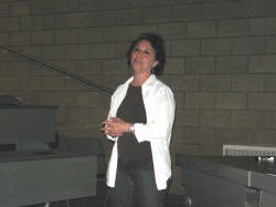 Laura Migliorino (GC 2008)  gives the talk.